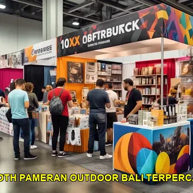 booth pameran outdoor bali terpercaya